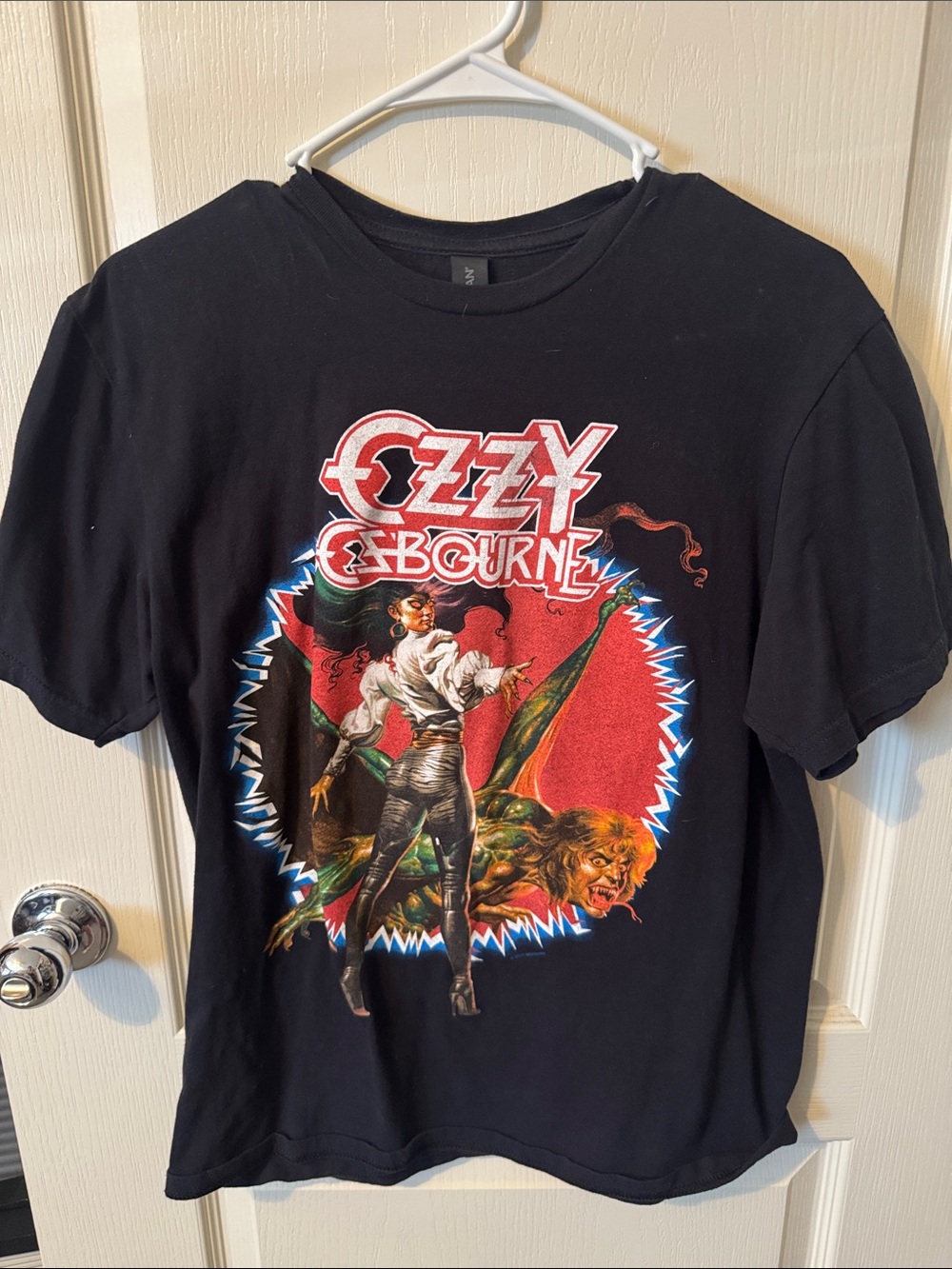 Ozzy Osbourne Black Graphic Band Tee - Short Sleeve